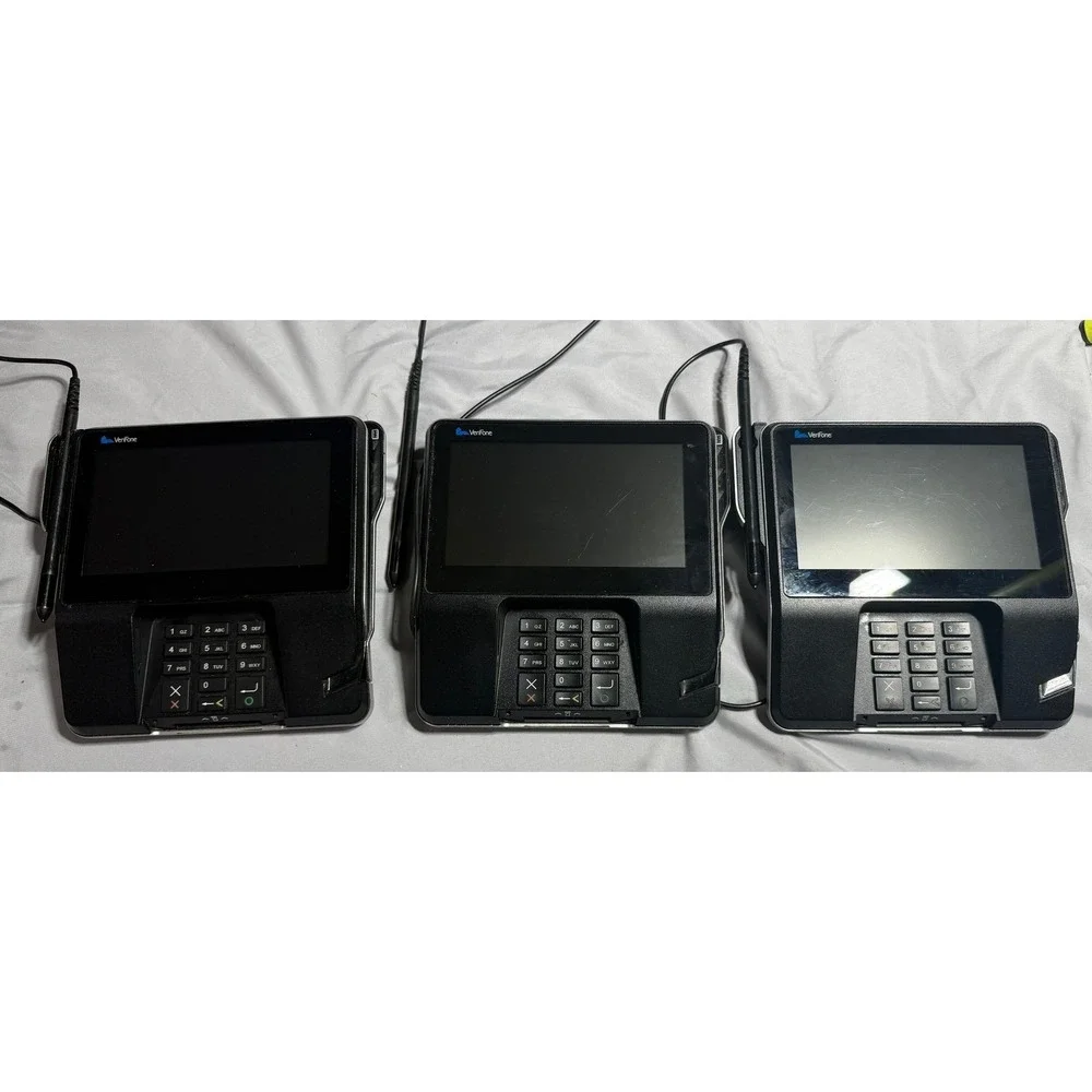 Lot of 3 Verifone MX 925 CTLS‎ Credit Card Terminal Payment POS MX925-CTLS A833